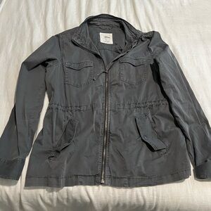 Women’s gray utility jacket